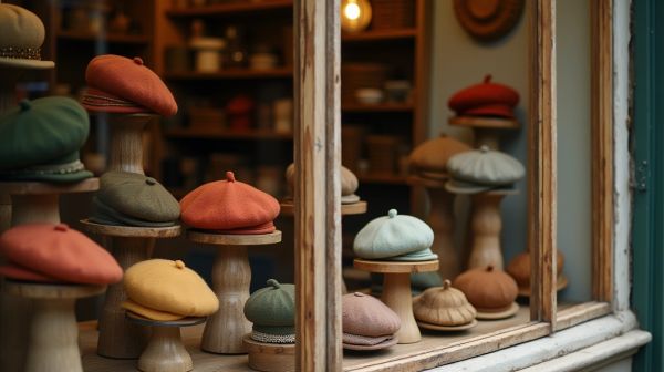 La boutique de béret qui rassemble styles et traditions